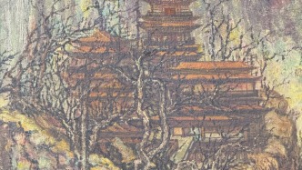 当李成《晴峦萧寺图》：淡远山水宗风，接续五代宋文脉
