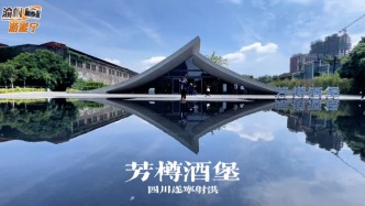 遂寧工業(yè)旅游，走進芳樽酒堡，酒窖氣勢恢宏，集展示與品鑒于一體