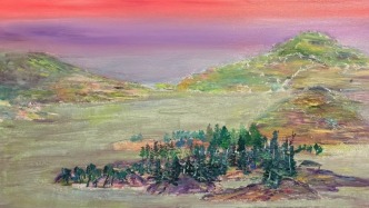 少年承古脉·笔墨绘江山——邵曦墨临《夏景山口待渡图》