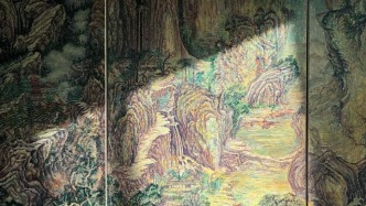 油彩繪古韻，堅守民族藝術(shù)內(nèi)核，以國際視野觀《歷代江山圖》