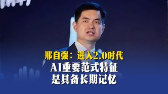 邢自強：2.0時代，AI重要范式特征是具備長期記憶