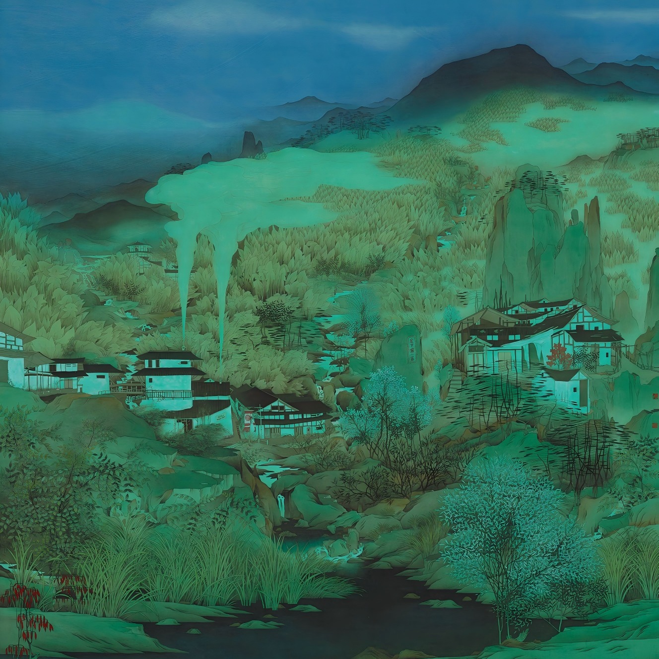 苏韵新晖春山可望｜翟明帅：心中山水，笔下芳华