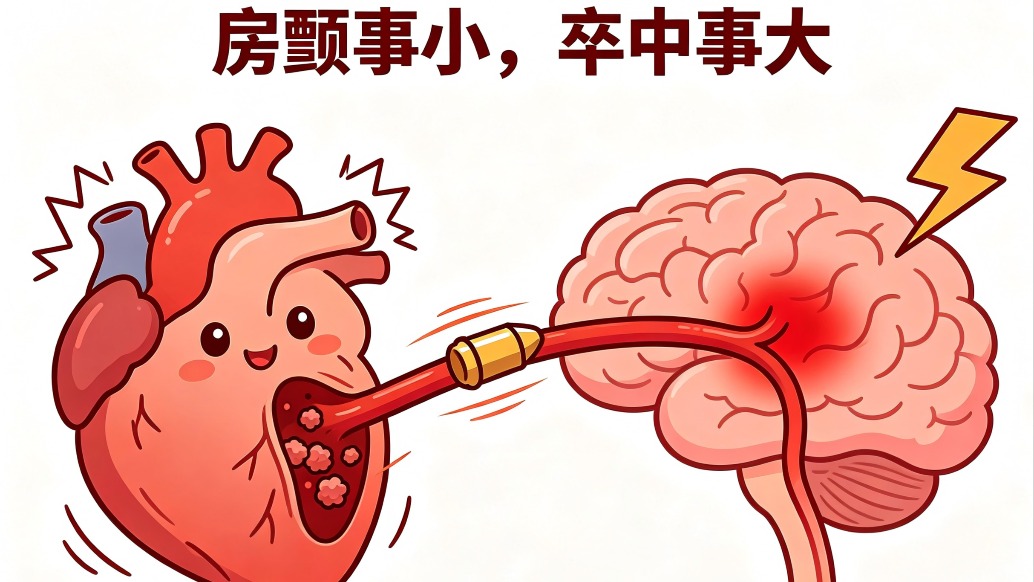 房顫事小，卒中事大
