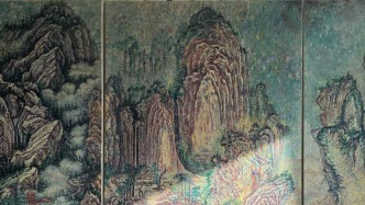 從潘琨《歷代江山圖》感悟宋畫至高造境：主峰取靈獸之勢