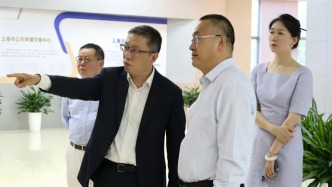 中國物流集團黨委常委、總會計師劉成一行到訪上海交易集團