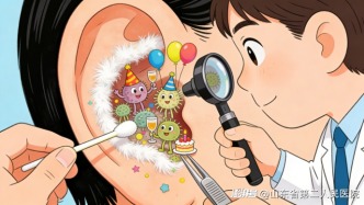 耳朵里長“白毛”？可能是真菌在“開派對”