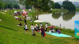 節(jié)假日游客超10萬人次！肇慶這一河灣公園人氣up！