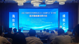 海洋強(qiáng)省建設(shè)研討會(huì)在陽(yáng)江舉辦，綜研院專家建言以海洋電力筑牢海上新基建