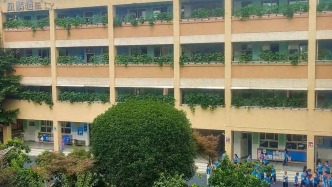 走廊護(hù)欄變菜園，崇州這所小學(xué)的學(xué)生有點“田”