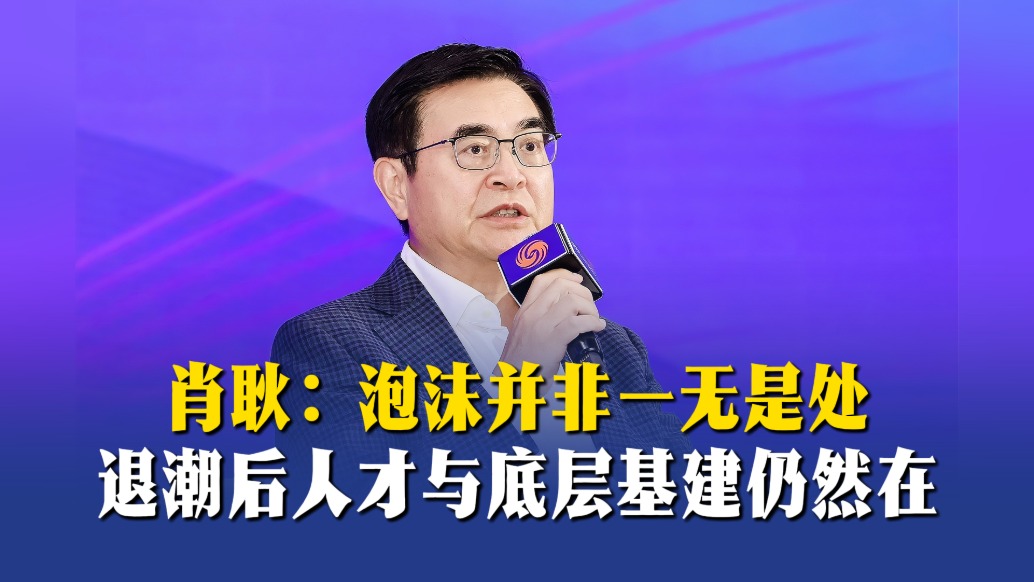 肖耿:泡沫并非一无是处,退潮后人才与底层基建仍然在
