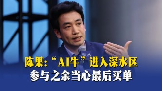 陈果：“AI牛”进入深水区，参与之余当心最后买单