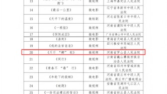 喜报！罗山县法院微视频《斤斤“鲫”较》再次荣获国家级重要奖项！