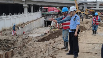 广湛高铁佛山站建设进入关键期 佛山铁警一路“随行”