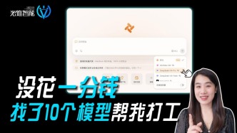 没花一分钱，找了10个模型帮我打工