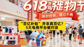 “百亿补贴”并非真百亿？5大电商平台被约谈