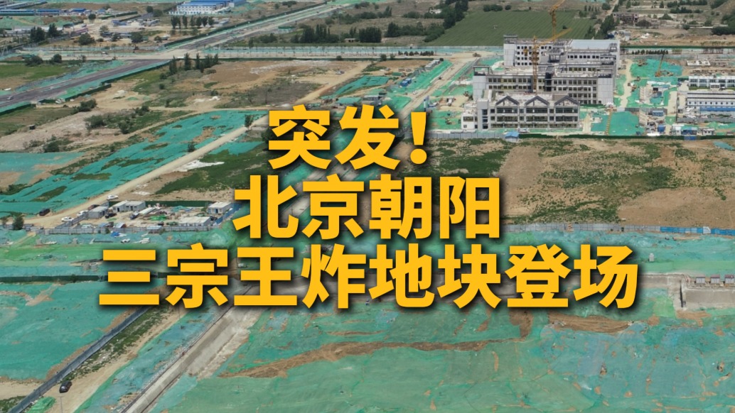 北京朝阳三宗王炸地块登场
