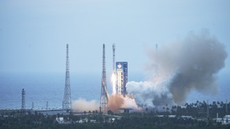 我国在文昌成功发射卫星互联网低轨22组卫星