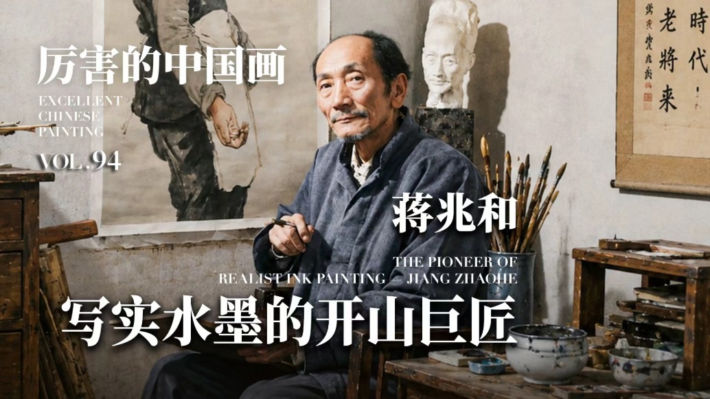 厉害的中国画丨写实水墨的开山巨匠——蒋兆和