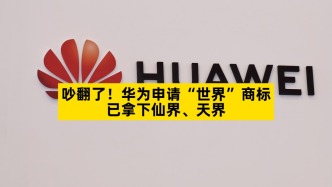 华为申请“世界”商标，已拿下仙界、天界