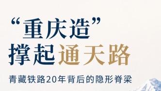 通天路上的“重庆造”：青藏铁路20年背后的隐形力量