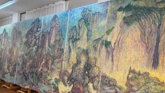 文脉问道 | 宋韵青绿传千古，今代山河开新境——潘琨《历代江山图》与赵伯驹山水文脉范式对照