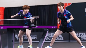 王曼昱/蒯曼晋级WTT美国大满贯女双八强