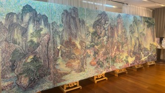文脉问道｜双脉合宗：潘琨《历代江山图》宋元范式融合与文脉长城的确立