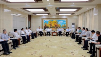 兰大领导会见华润集团董事长王祥明一行