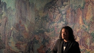文脉问道｜宋骨造境：潘琨《历代江山图》无距山水的当代形制建构