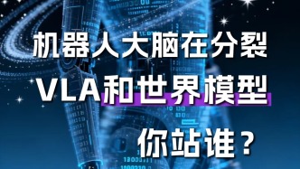机器人大脑在分裂，VLA和世界模型，你站谁？