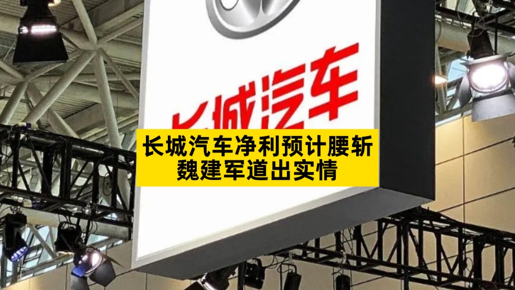 长城汽车净利预计腰斩,魏建军道出实情