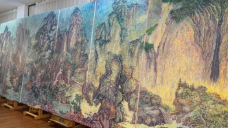 文脉问道：无距山水融通古今中西审美，潘琨《历代江山图》的当代艺术范式