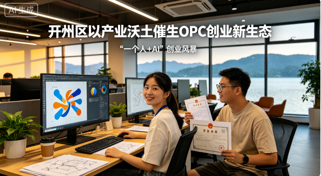开州区以产业沃土催生OPC创业新生态