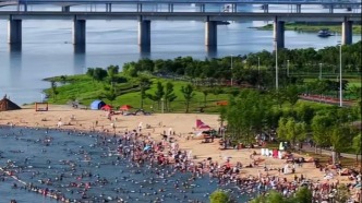 赣江边的清凉夏日