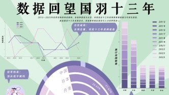 数据回望国羽十三年