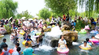 一年来，济南市民游客逾百万人次打卡白泉生态景观