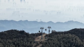 梅岭云端索道这几天暂时停运