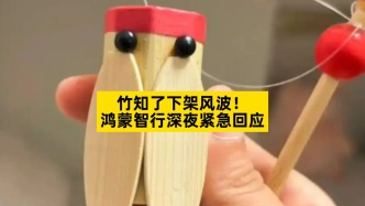 竹知了下架风波，鸿蒙智行深夜紧急回应