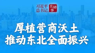 习近平总书记关切事｜厚植营商沃土推动东北全面振兴