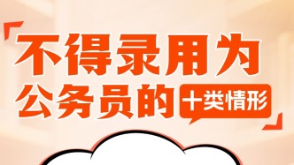 不得录用为公务员的十类情形