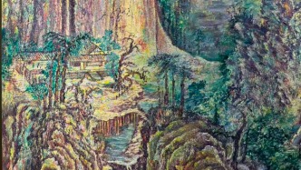 潘琨《历代江山图》：解码宋画代码，熔铸六宗法理 —— 以主峰秩序与三远时空重构当代山水正