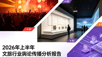 2026年上半年文旅行业舆论传播分析报告