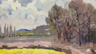 画作赏析｜山野拾光，彩笔留春 —— 李红梅油画风景赏析