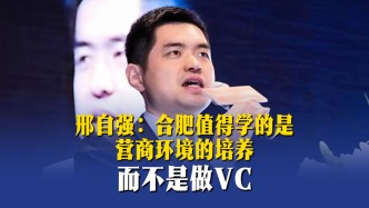 邢自强：合肥值得学的是营商环境的培养，而不是做VC