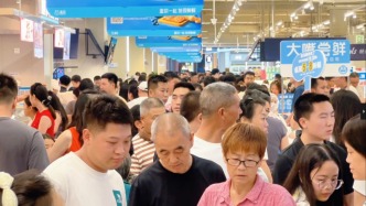 重庆中央公园光环花园城盒马实拍，那些说中央公园没人气的来看看