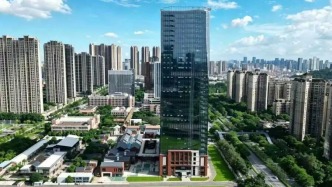 千灯湖150米新地标启用！“金桂三角”亮相→