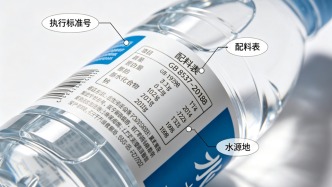 别被瓶身颜值忽悠，教你读懂瓶装水标签，买水不花冤枉钱