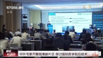 中外专家齐聚临港新片区 探讨国际医学前沿技术