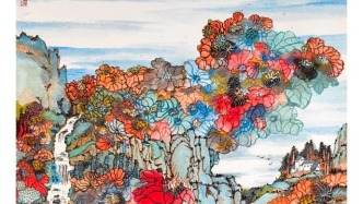 风渡重洋，墨韵传情——刘燕凌《原野的风》中国画作品展绽放加拿大