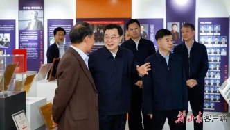 甘肃省委书记、省人大常委会主任胡昌升看望慰问周又和院士